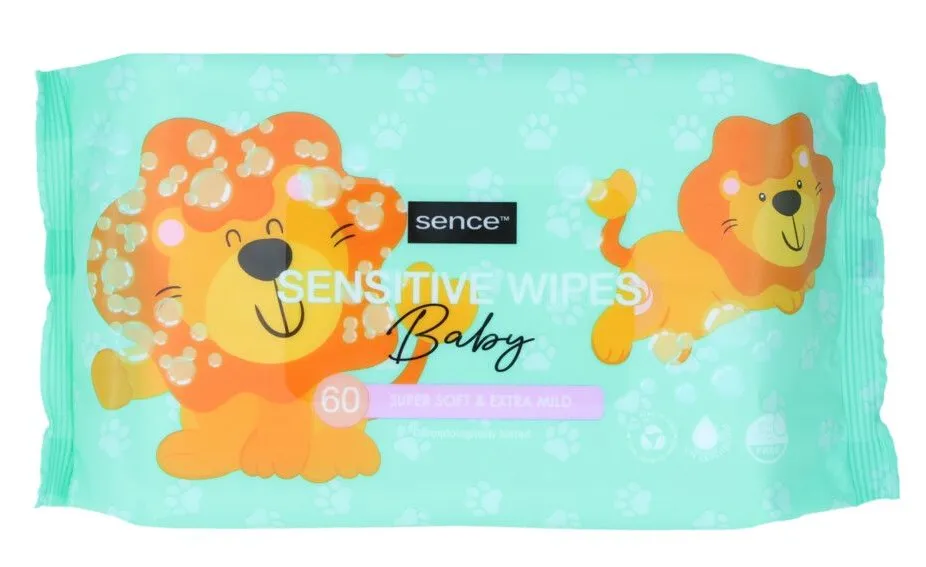 Sence Babydoekjes Sensitive (60 stuks)