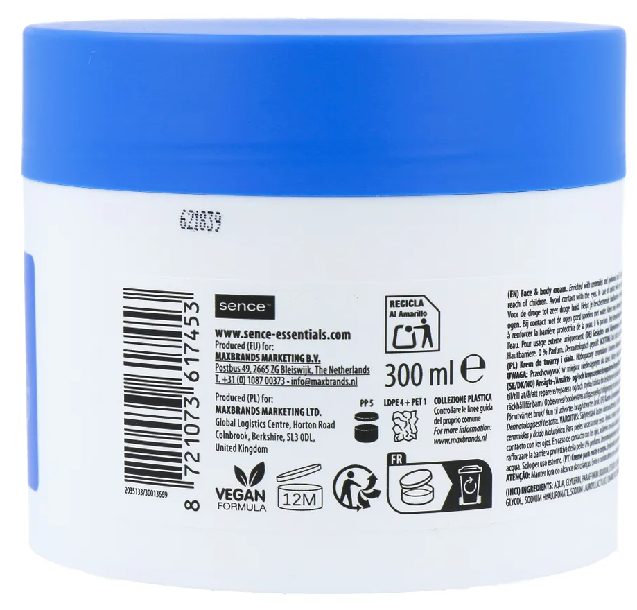Sence Face & Body Cream (300 ml)