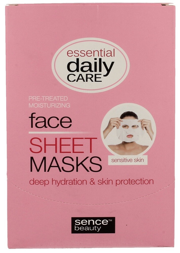 Sence Beauty Gezichtsmasker Sheet Moisturizing (1 stuk)