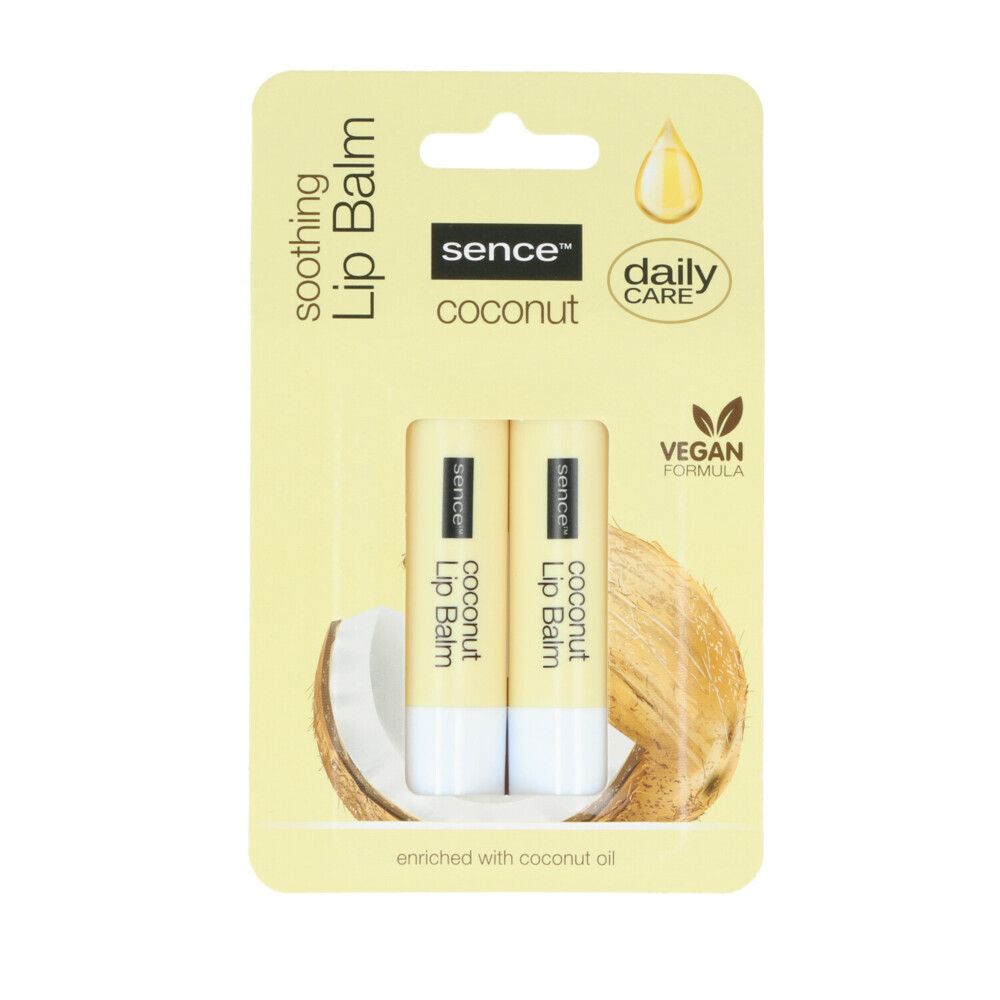 Sence Coconut Lipbalsem Duo (2 stuks)
