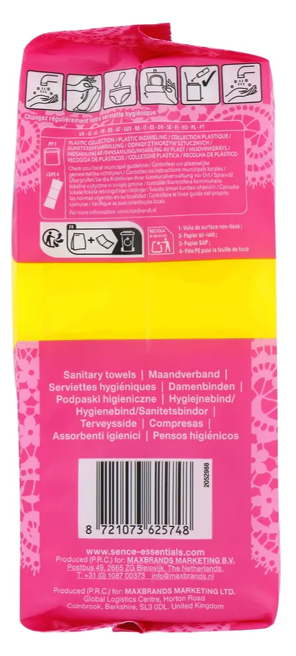 Sence Ultra Normal Plus Maandverband (20 stuks)