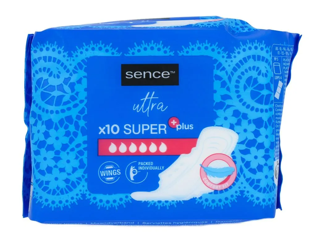 Sence Ultra Super Plus Maandverband (10 stuks)