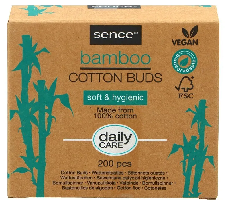 Sence Beauty Bamboo Cotton Buds (200 stuks)