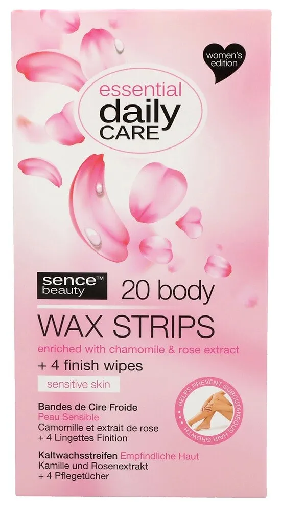 Sence Beauty Wax Strips Body (20 stuks)