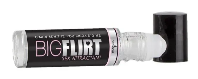 Sensuva Big Flirt Sex Attractant Roller (10 ml)