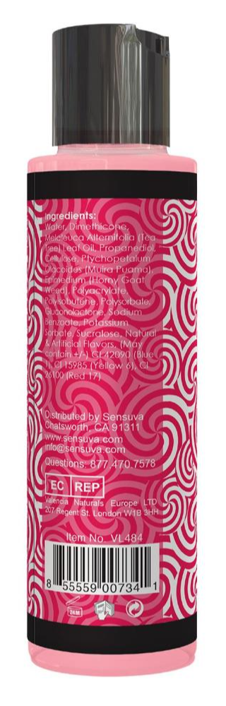 Sensuva Strawberry Hand Job Massage Gel (125 ml)