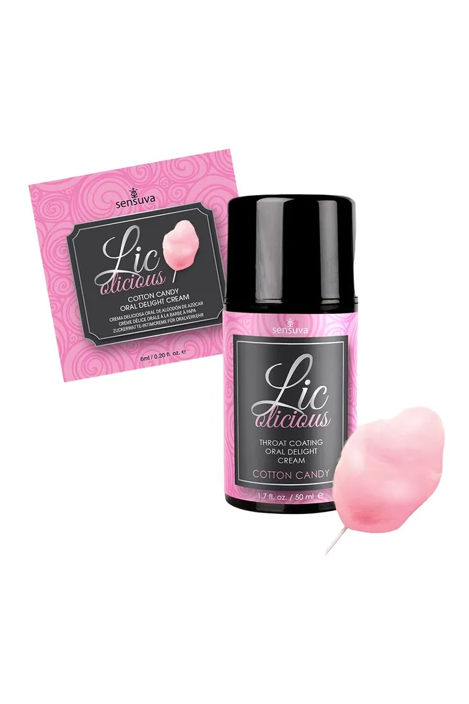 Sensuva Throat Coating Oral Delight Cream Cotton Candy (50 ml)