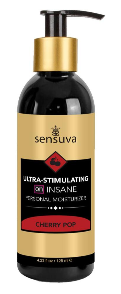 Sensuva Ultra-stimulating Cherry Pop Personal Moisturizer (125 ml)