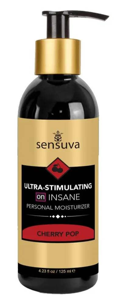 Sensuva Ultra-stimulating Cherry Pop Personal Moisturizer (125 ml)