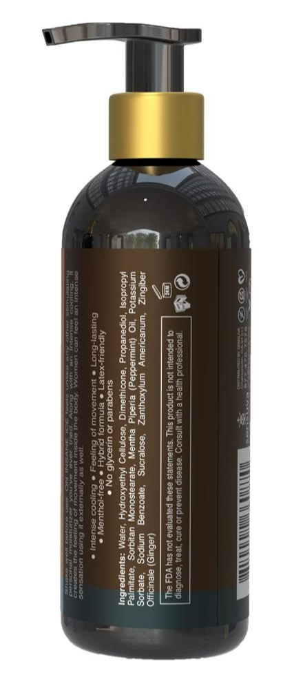Sensuva Ultra-stimulating & Cooling Insane Ice Personal Moisturizer (125 ml)