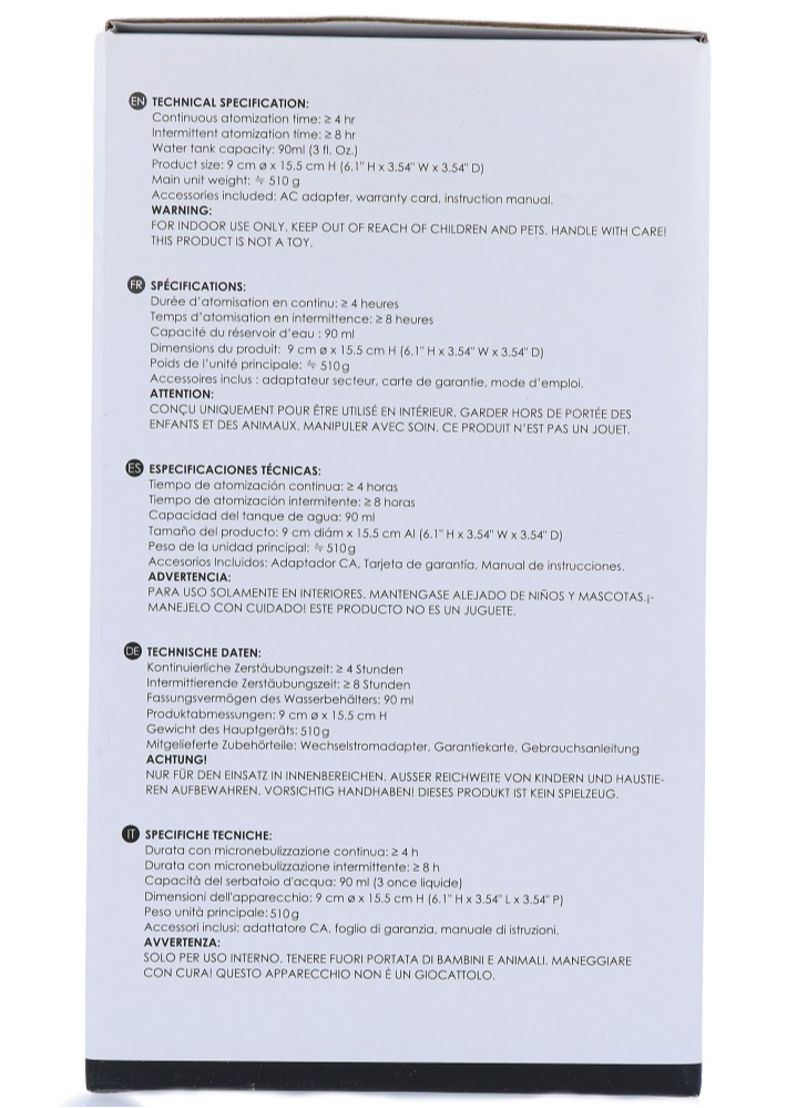 Serene House Serene Glazen Diffuser Astro Antraciet (1 stuk)