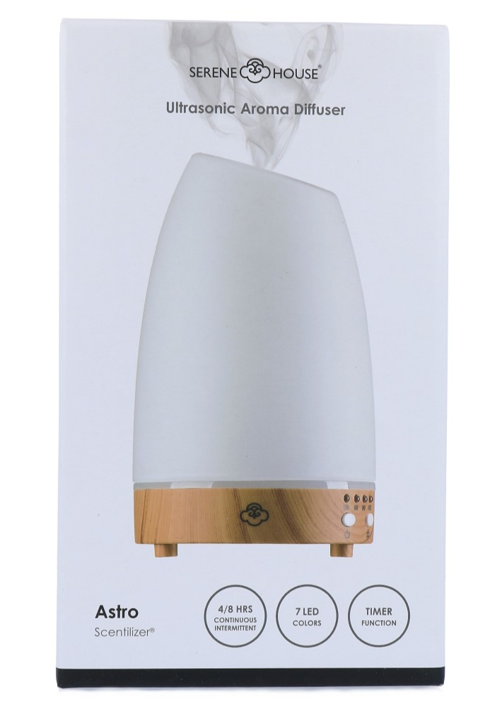 Serene House Serene Glazen Diffuser Astro Wit (1 stuk)