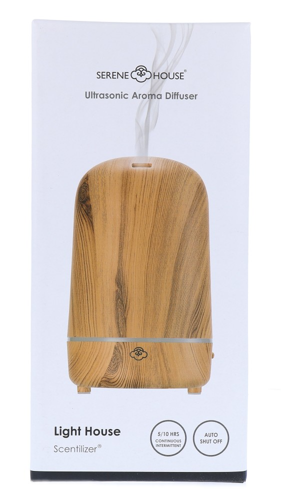 Serene House Serene Ultrasonic Diffuser Light Wood (1 stuk)
