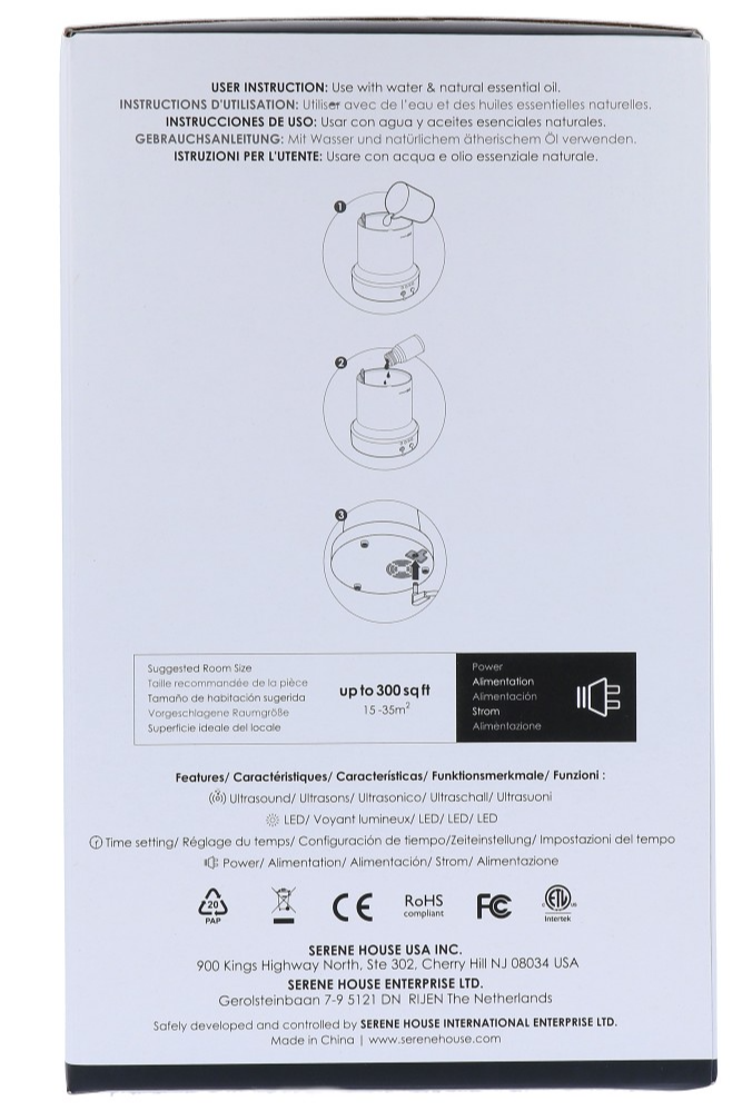 Serene House Serene Aroma Diffuser Supernova (1 stuk)