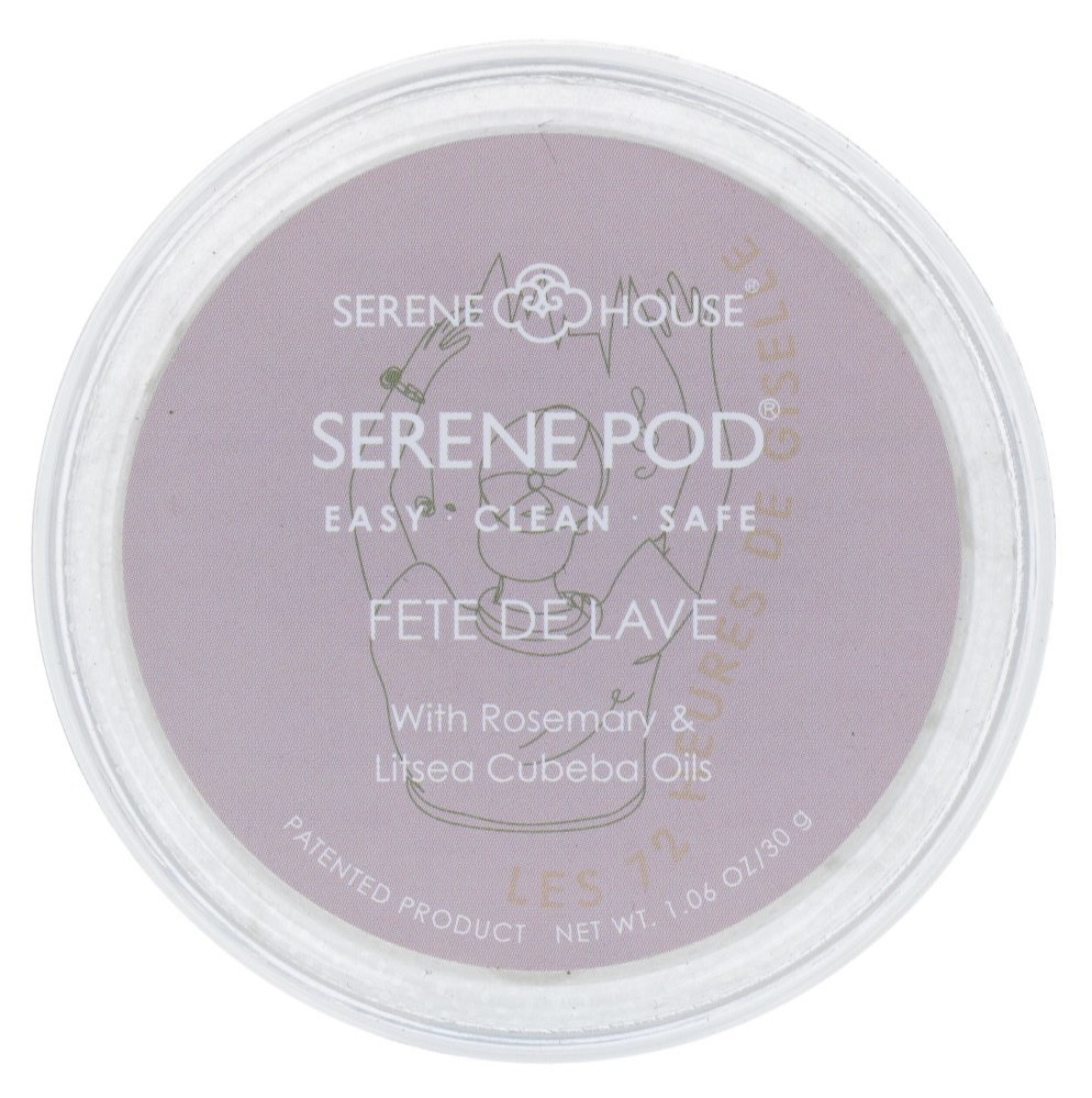 Serene House Fete De Lave Pod Rosemary Litsea Cubeba Oils (1 stuk)