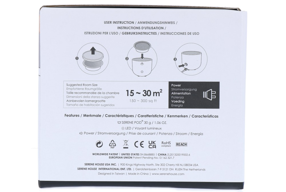 Serene House Serene Wax Pod Warm Wit (1 stuk) - image 3