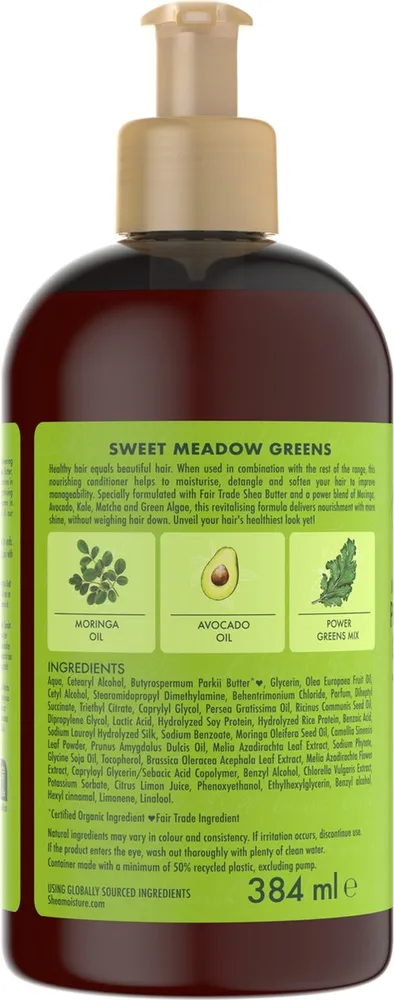 Shea Moisture Moringa & Avocado Power Greens Conditioner (384 ml)