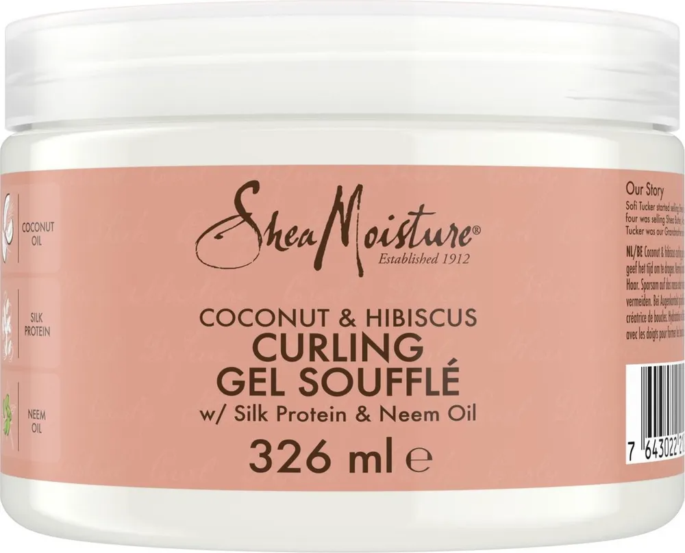Shea Moisture Coconut & Hibiscus Curling Gel Soufflé (326 ml)