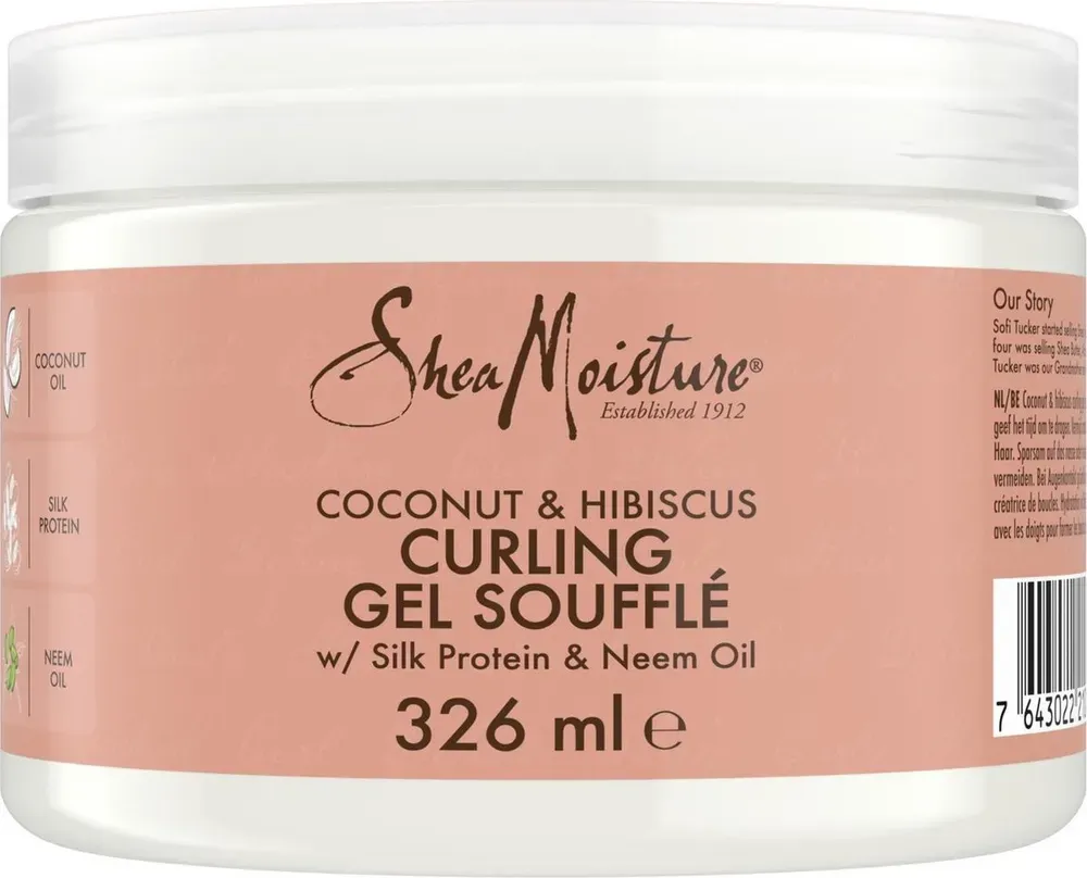 Shea Moisture Coconut & Hibiscus Curling Gel Soufflé (326 ml)