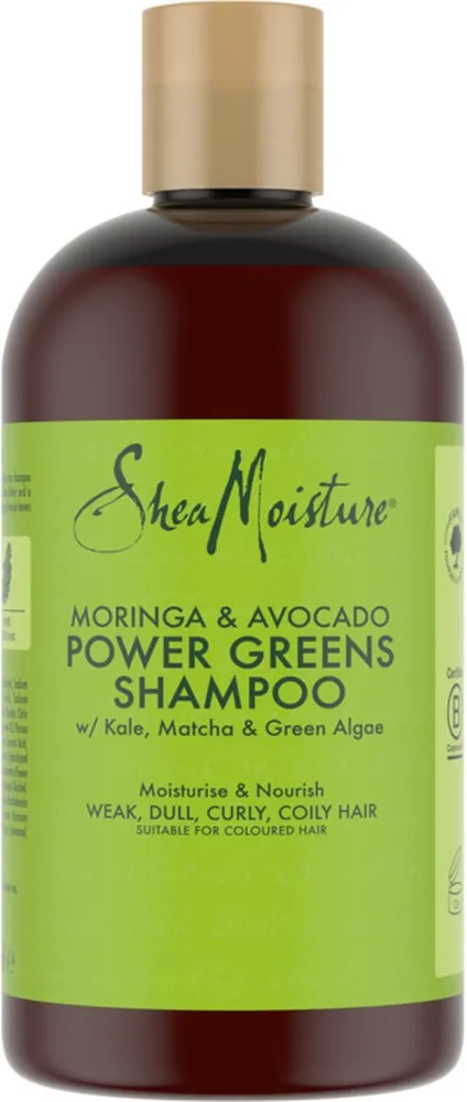 Shea Moisture Moringa & Avocado Power Greens Shampoo (384 ml)