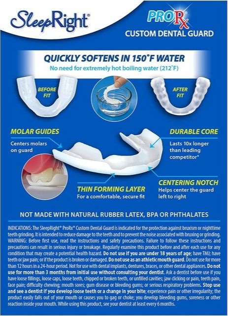 Sleepright Ultra-thin Knarsbitje (1 stuk)