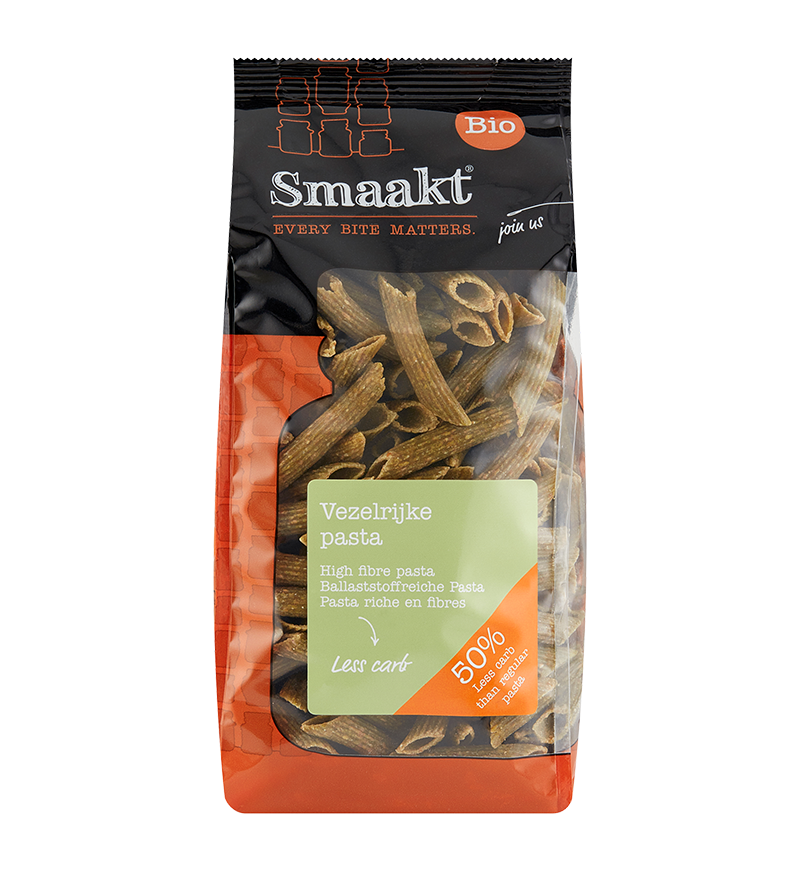 Smaakt Less Carb Vezelrijke Pasta (300 gr)
