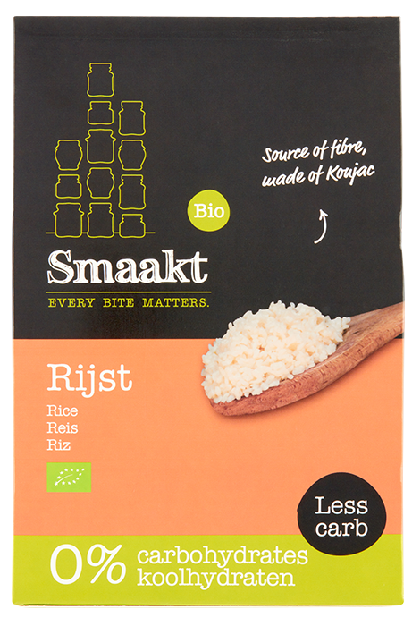 Smaakt Rijst 0% Koolhydraten Bio (270 gr)