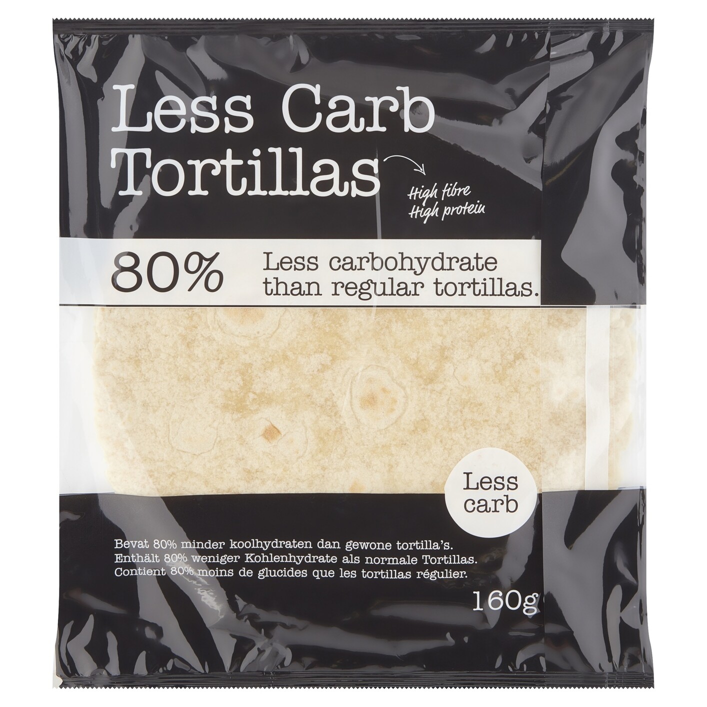 Smaakt Less Carb Tortillas (160 gr)