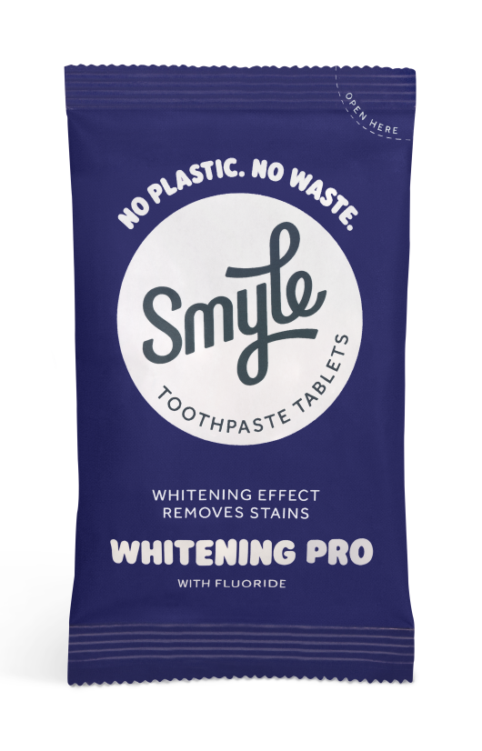 Smyle Toothpaste Tablets Whitening Pro Navulling (65 tabletten)