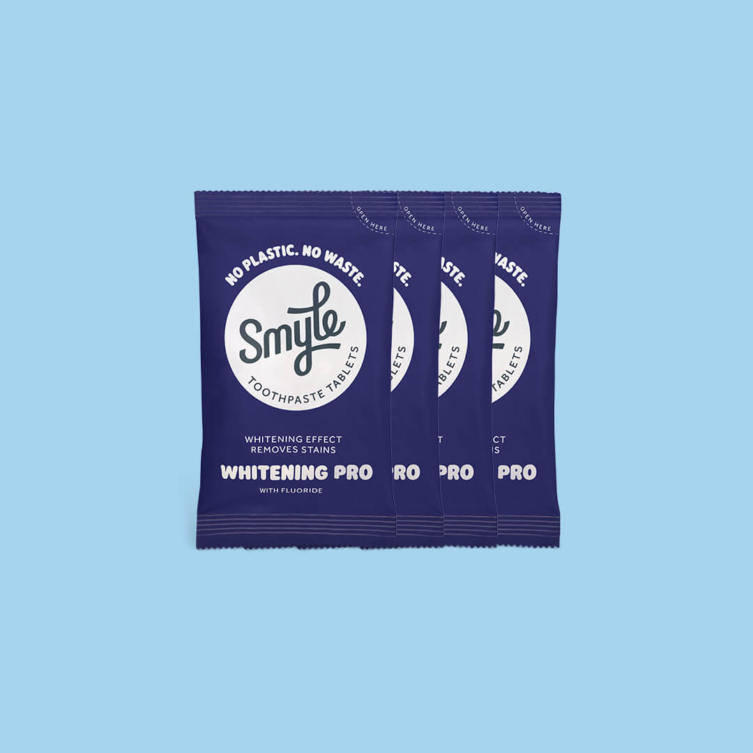 Smyle Toothpaste Tablets Whitening Pro Navulling (65 tabletten)
