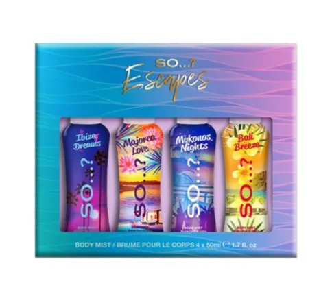 Miss So Summer Escapes Body Mist Mini Giftset (1 stuk)