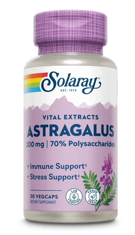 Solaray Astragalus Extract Capsules (30 vegetarische capsules)