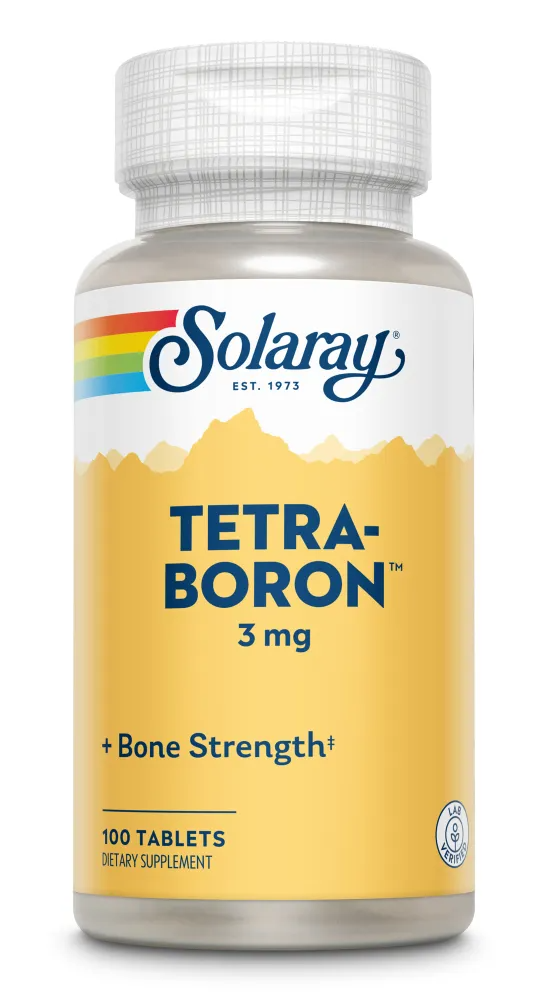 Solaray Tetra-boron Tabletten (100 tabletten)