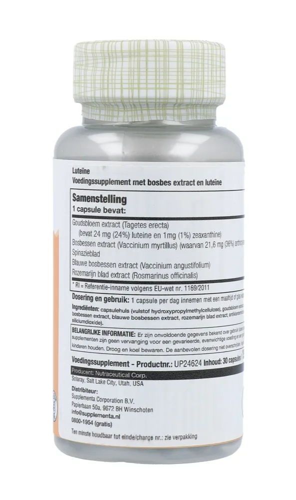 Solaray Luteïne Capsules (30 capsules)