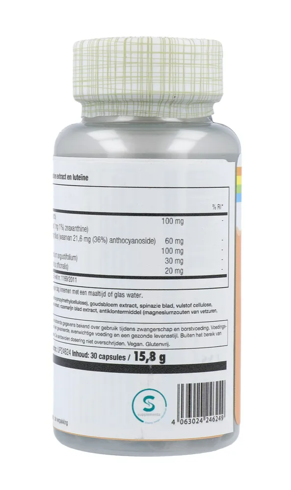 Solaray Luteïne Capsules (30 capsules) - image 2