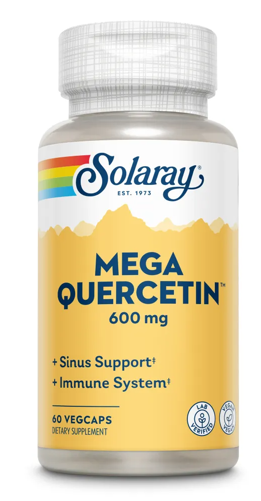 Solaray Mega Quercetin 600mg Capsules (60 vegetarische capsules)