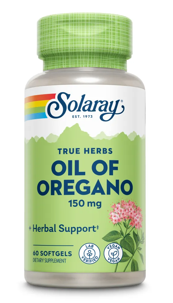 Solaray Oil of Oregano Capsules (60 capsules)