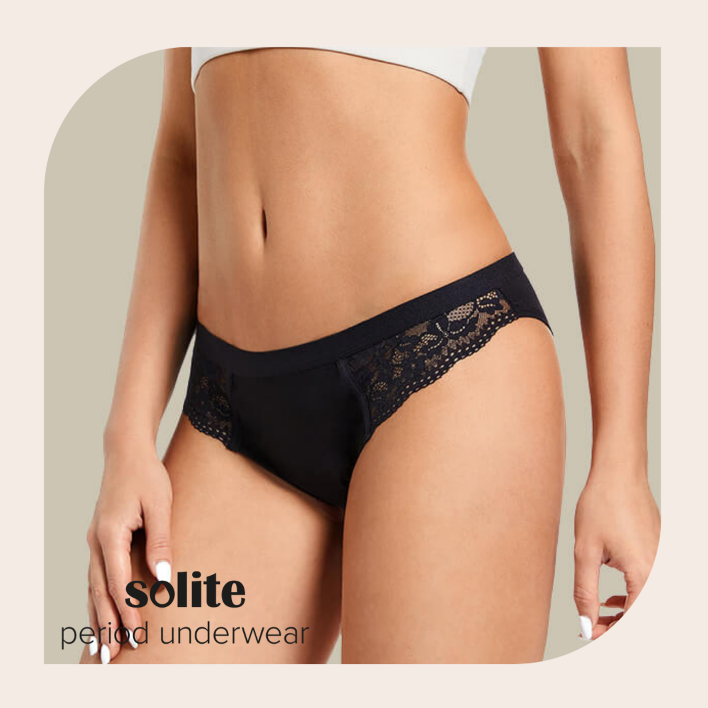 Solite Menstruatieondergoed Bikini Maat L (1 stuk) - image 6