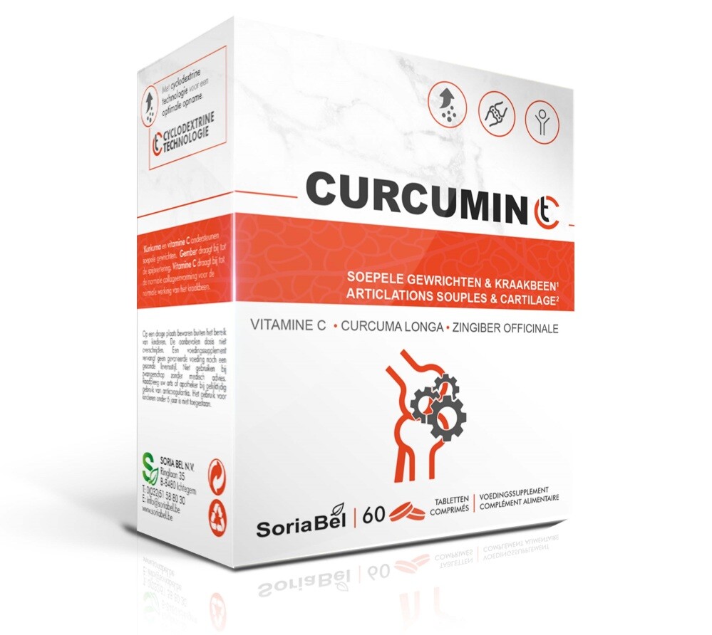 Soria Natural Curcumin Ct Tabletten (60 tabletten)