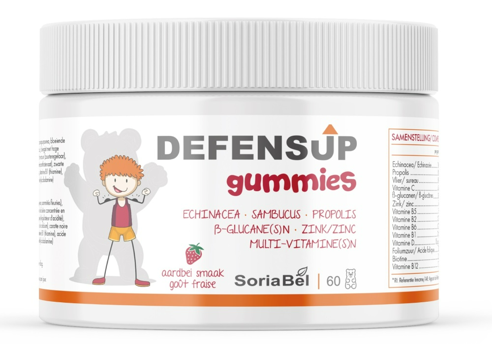 Soria Natural Soria Defensup Gummies (60 stuks)