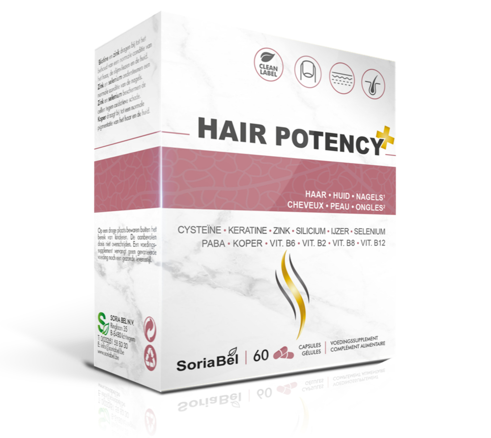 Soria Natural Hair Potency Plus (60 capsules)