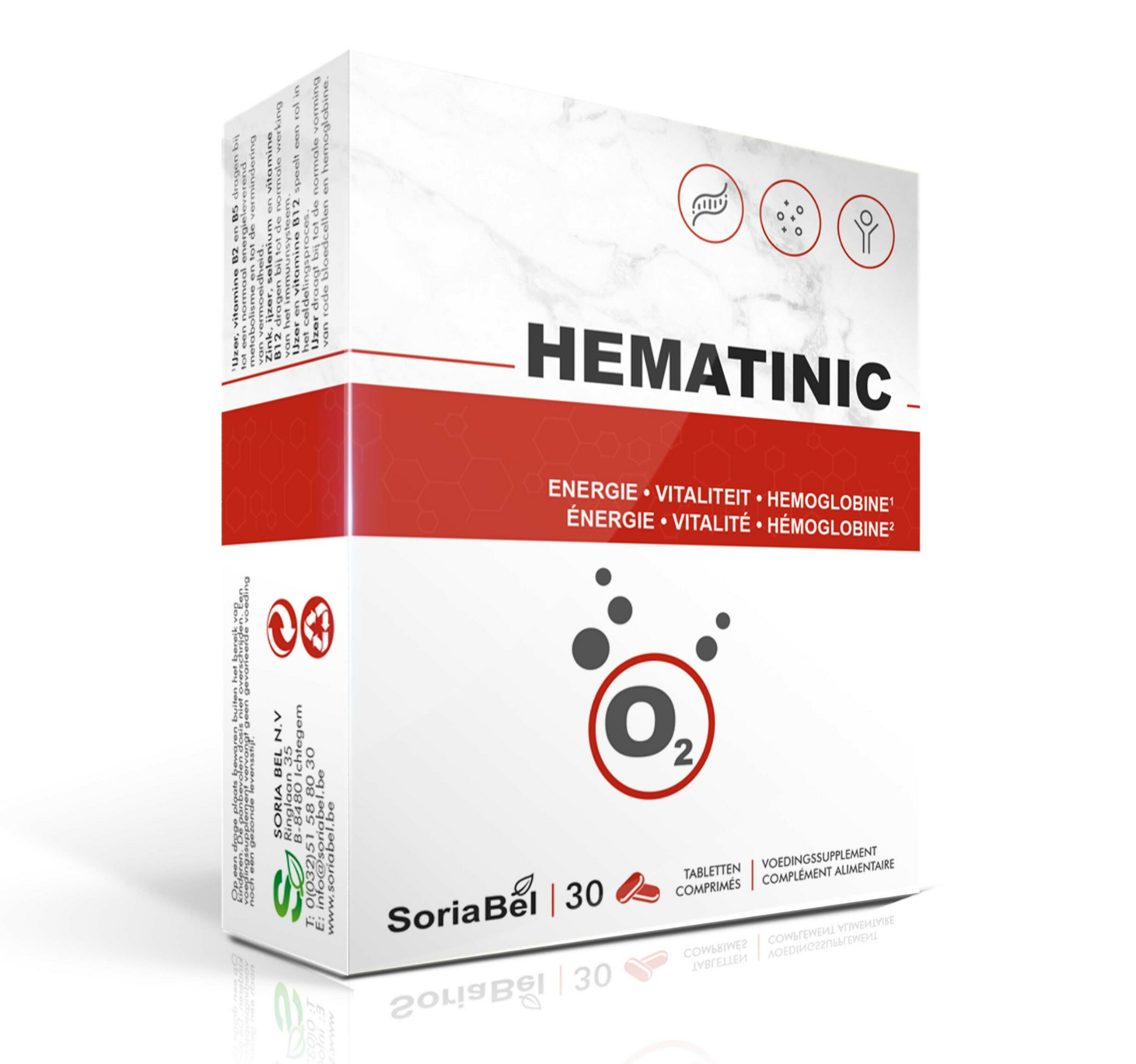 Soria Natural Hematinic Tabletten (30 tabletten)