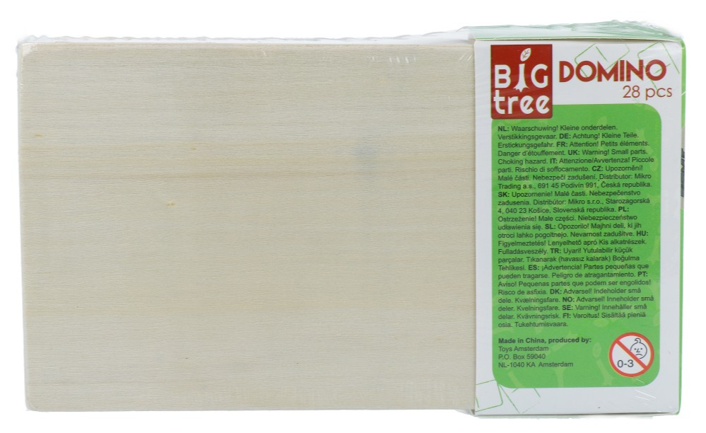 Van Manen Big Tree Domino (1 stuk)