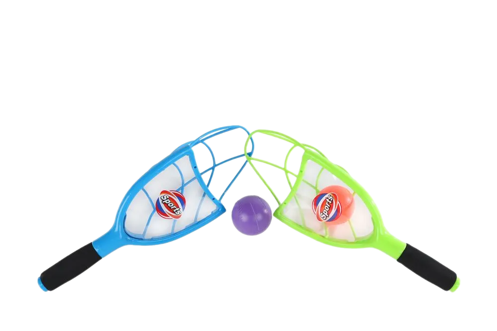 Van Manen Gametime Gooi/vang Spel Set met Ballen (1 stuk)