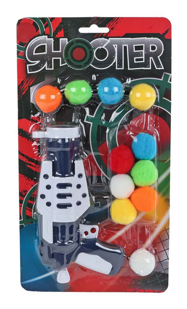 Van Manen Pistool met 11 Zachte Balletjes (1 stuk)