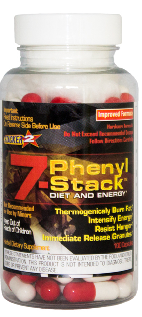 Stacker 7-phenyl Capsules (100 capsules)
