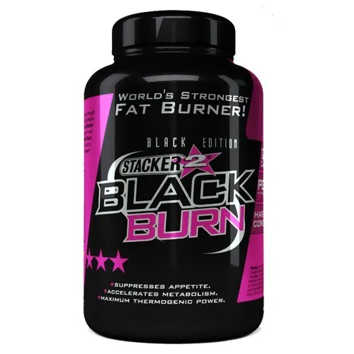 Stacker 2 Black Burn Capsules (120 capsules)