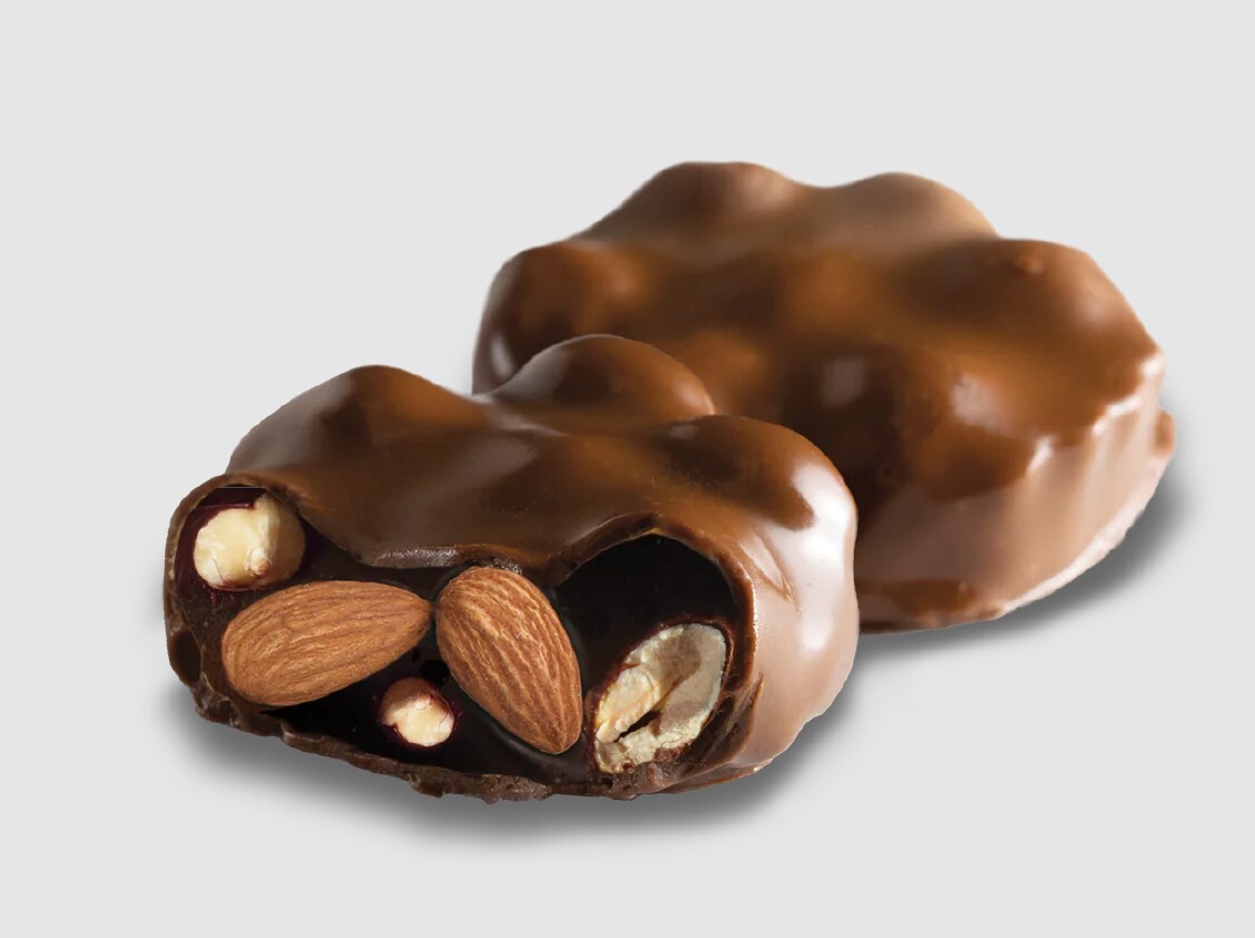 Super Nature Almond Clusters Reep (34 gr)