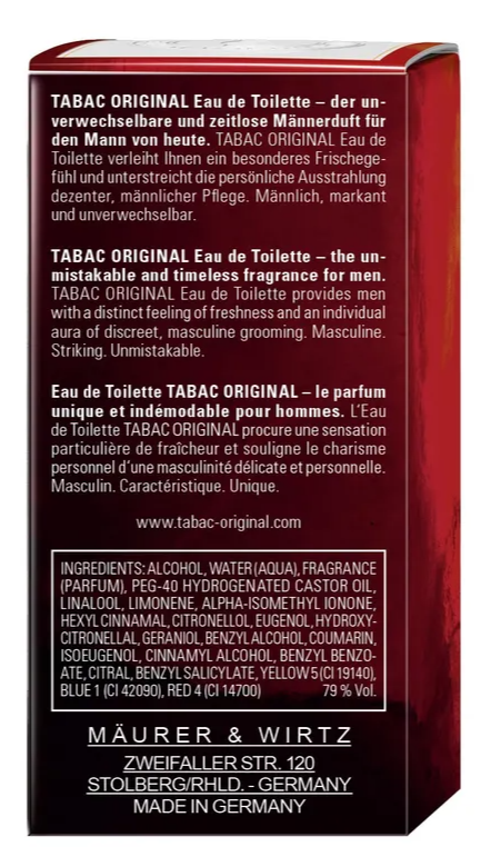Tabac Original Eau De Toilette Spray (30 ml) - image 2