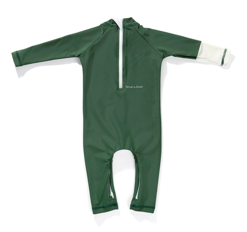 Tenue Soleil Uv Onesie Groen 6-12 Mnd (1 stuk)
